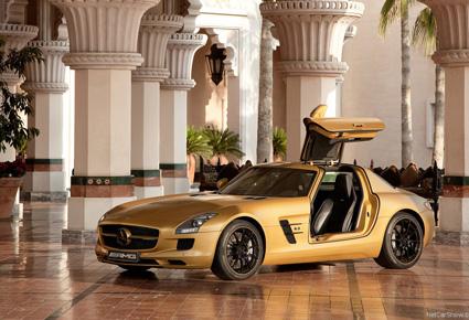 "Mercedes Benz SLS AMG 2011" تجسيدا للتكنولوجيا العالية